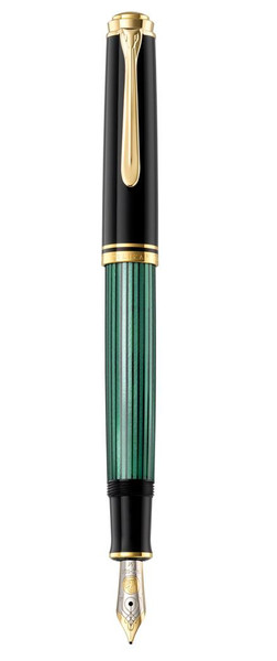 Pelikan M600 Built-in filling system Black,Gold,Green 1pc(s) fountain pen