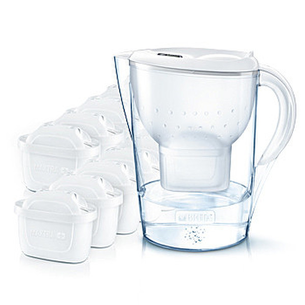 Brita 1026229 Pitcher water filter 2.4л Прозрачный, Белый фильтр для воды