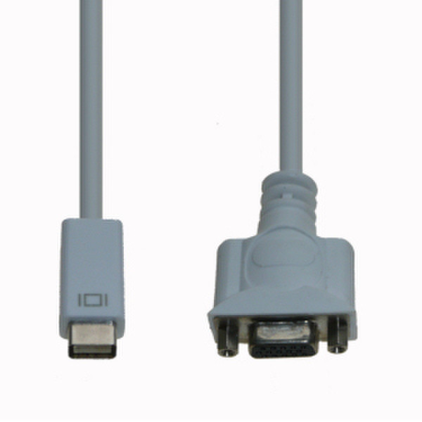 e+p DVI 201 0.2m Mini-DVI DVI Grey DVI cable