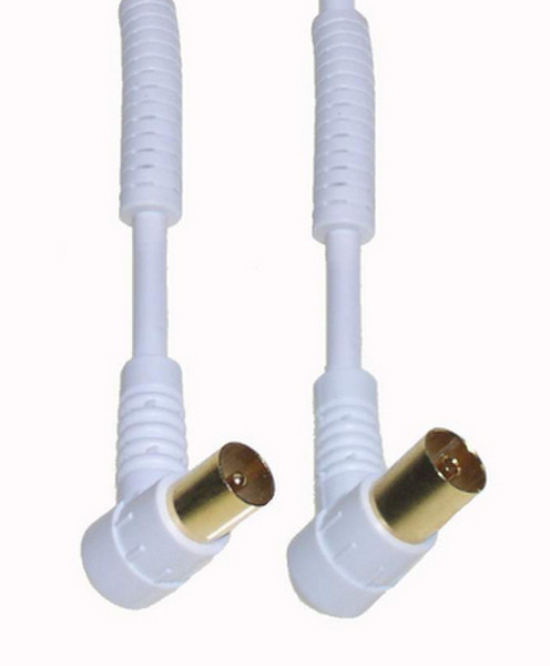 e+p HFW 201 G 1.5m coax coax White coaxial cable