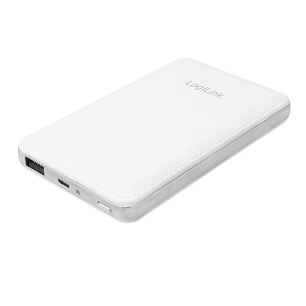 LogiLink PA0142W Литий-полимерная (LiPo) 8000мА·ч Белый внешний аккумулятор