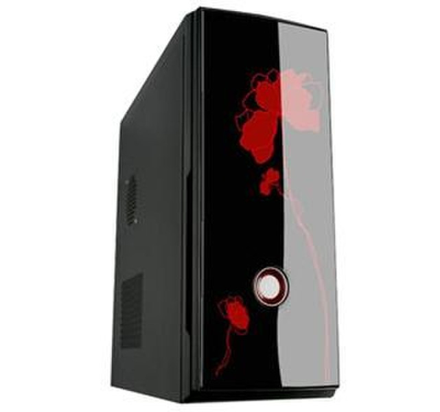 HKC 7051ND Midi-Tower 400W Black,Red computer case
