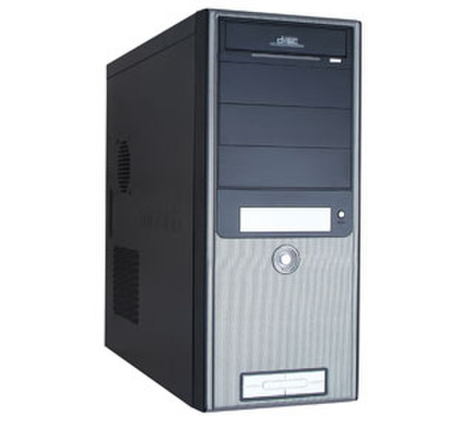 HKC 7025ND Midi-Tower 400W Black,Silver computer case