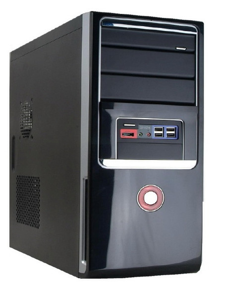 HKC 7041NS Midi-Tower 400W Black computer case