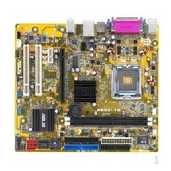 ASUS P5rd1-vm Socket T (LGA 775) Микро ATX материнская плата