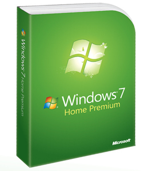 Microsoft OEM Windows 7 Home Premium 64-bit, 1pk, IT