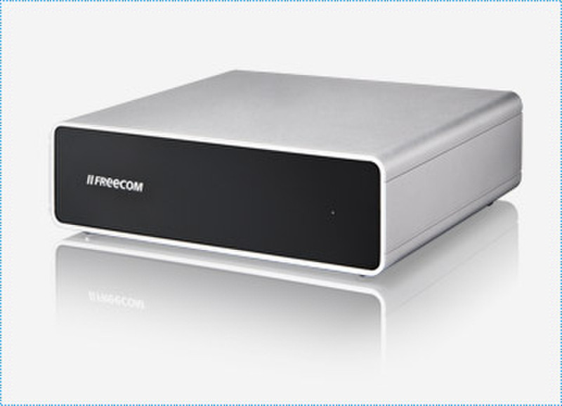 Freecom Network Media Center 1.5TB 1500GB Schwarz, Silber Externe Festplatte