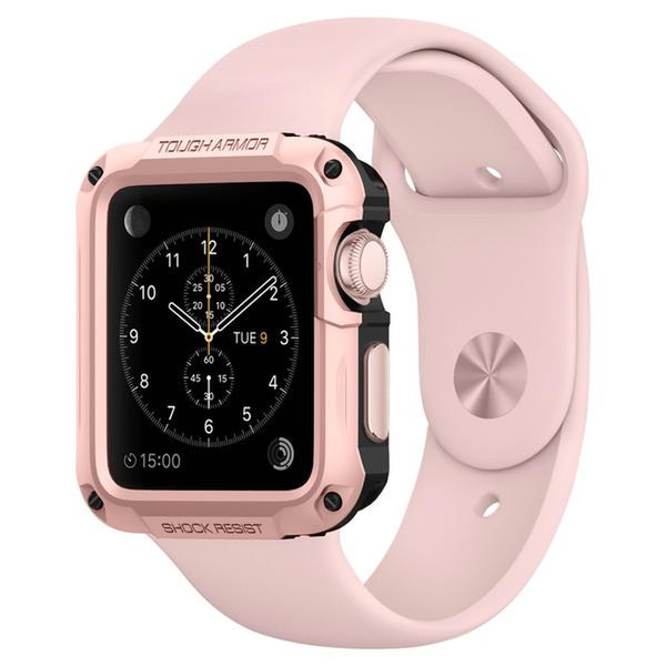Spigen Tough Armor Apple Watch 1 & 2 (42mm) Case Case Pink