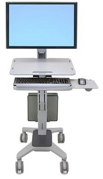 Ergotron WM Series WorkFit™ C-Mod, Mid-Size Display Sit-Stand Workstation
