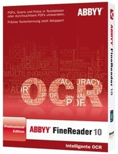 ABBYY FineReader 10 Professional Edition