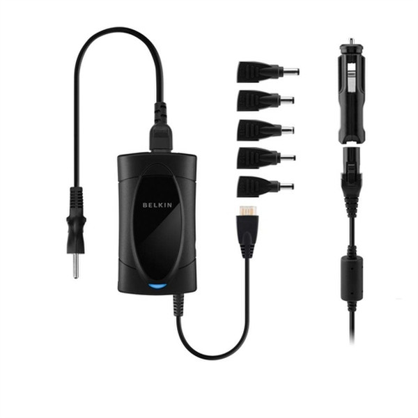 Belkin 40W Reise-Netbook-Netzadapter 40Вт Черный адаптер питания / инвертор