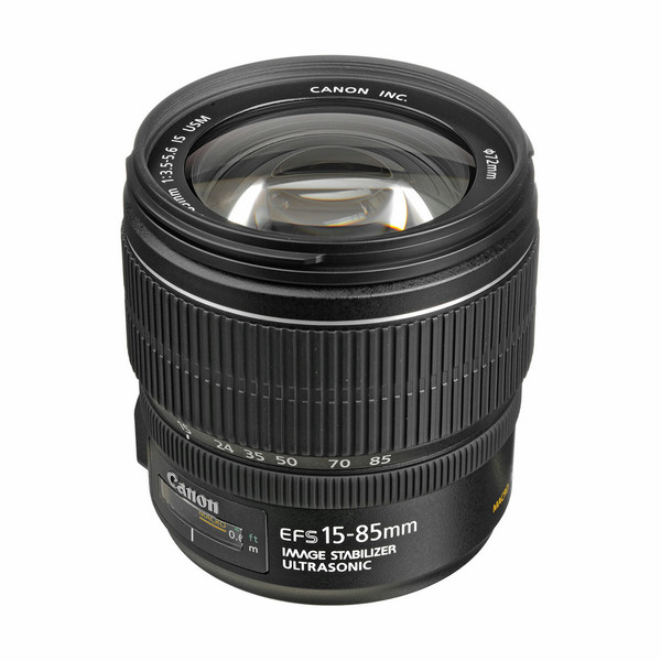 Canon EF-S 15-85mm f/3.5-5.6 IS USM SLR Standard zoom lens Black