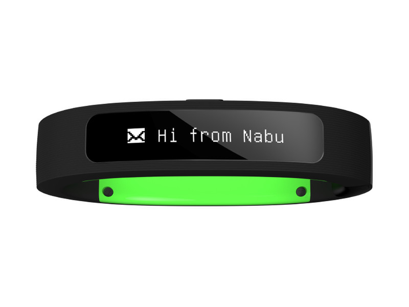 Razer Nabu Wristband activity tracker OLED Wireless Black,Green
