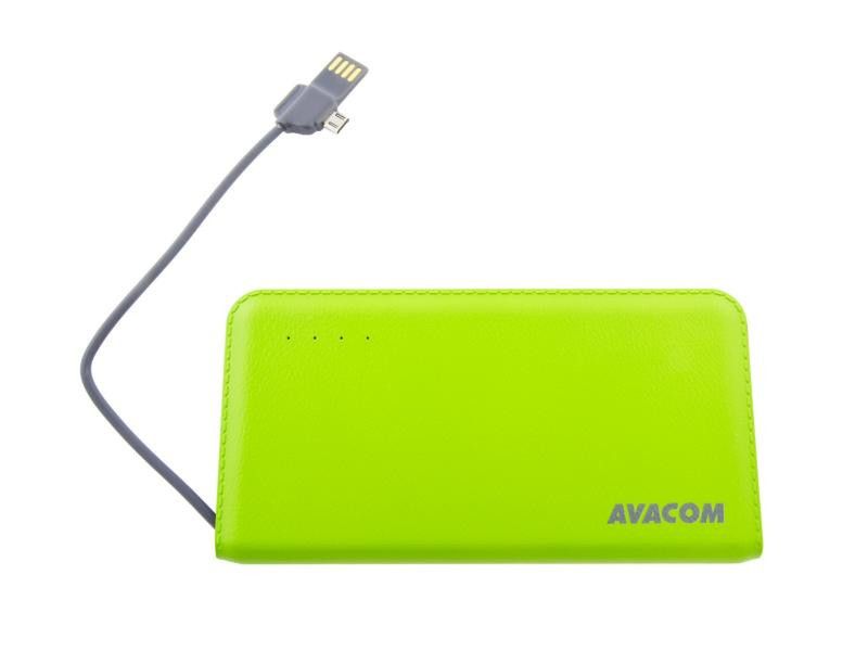 AVACOM PWRB-6000G Литий-ионная (Li-Ion) 6000мА·ч Зеленый внешний аккумулятор