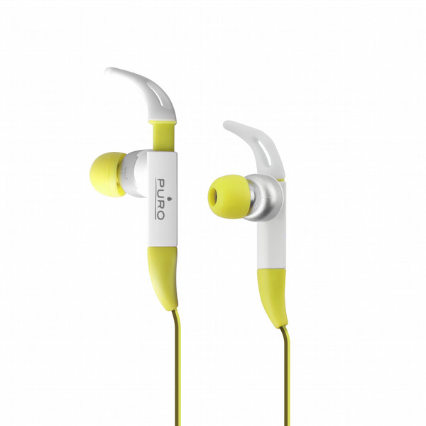 PURO IPHFSPORT6 In-ear Binaural Wired Lime,White