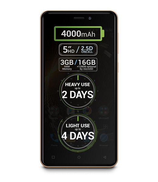 Allview P9 Energy mini 4G 16GB Gold