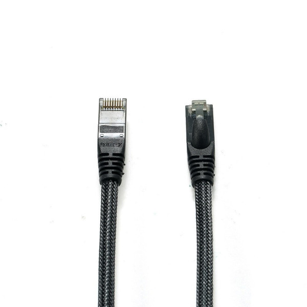 Remax RC039WNET3M 3м Серый, Металлический сетевой кабель