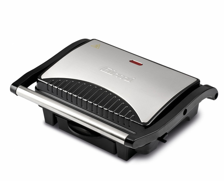 Girmi BS10 Contact grill Tabletop Electric 1000W Black,Stainless steel
