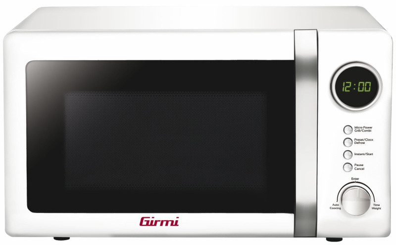 Girmi FM20 Countertop Solo microwave 20L 700W Silver,White