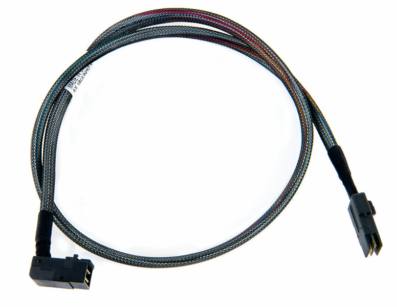 Microsemi I-RA-HDMSAS-MSAS-.08M 0.8m 6Gbit/s Black Serial Attached SCSI (SAS) cable
