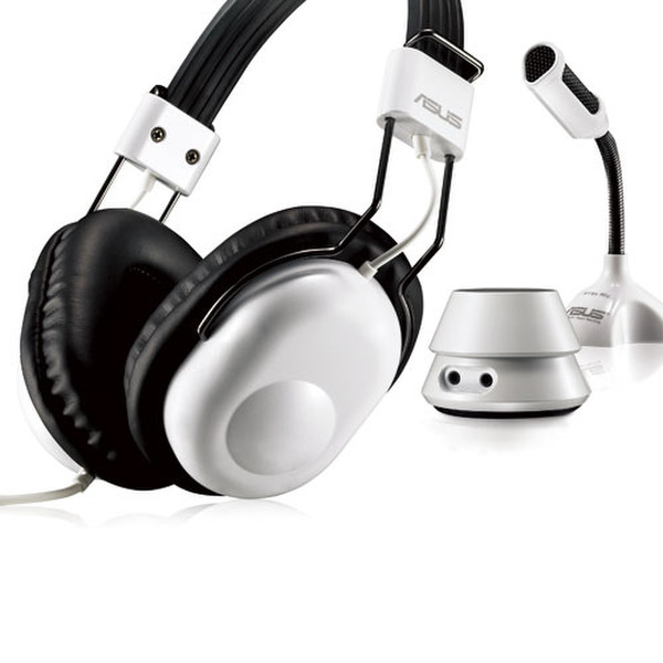 ASUS HP-100U Binaural White headset
