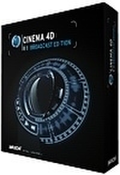 Maxon Cinema 4D R11.5 ''Broadcast Edition'' + MoGr2, Broadcast Extension Kit Schulversion DVD, Win/Mac, DE