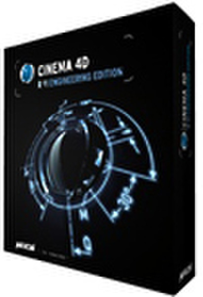 Maxon Cinema 4D R11.5 ''Engineering Edition'' + S&T, NET3, Engineering Extension Kit Vollversion DVD, Win/Mac, DE