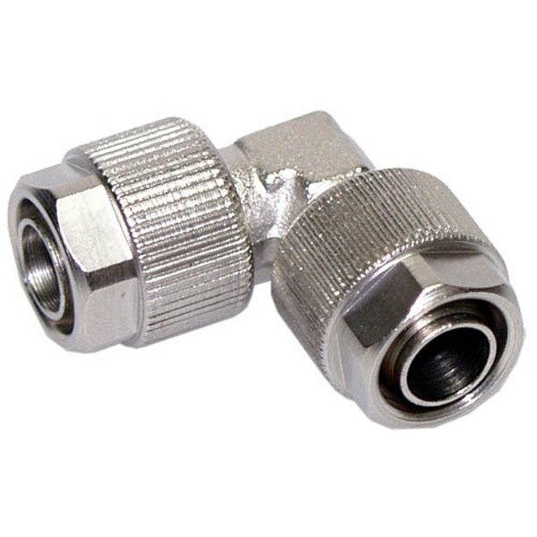 Innovatek Angle connector 8x1 - Metal Cеребряный коннектор