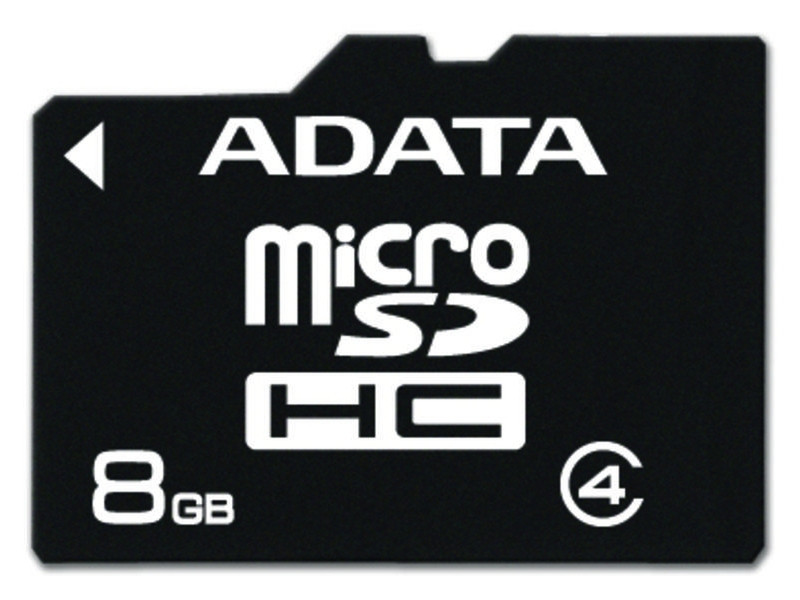 ADATA 8GB MicroSD Class 4 8ГБ MicroSD Class 4 карта памяти