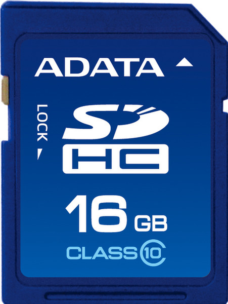 ADATA 16GB SDHC Class 10 16ГБ SDHC карта памяти
