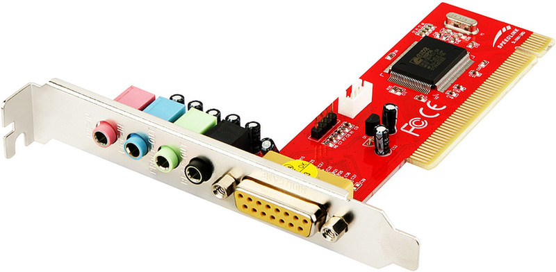 SPEEDLINK PCI Sound Card Внутренний 4.1канала PCI
