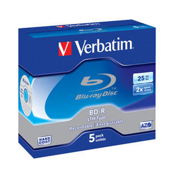 Verbatim BD-R SL LTH Type 25GB 2x 5pk 25GB BD-R 5pc(s)