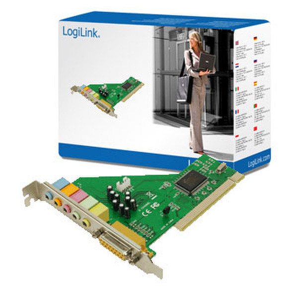 LogiLink PCI Soundcard Внутренний 5.1канала PCI