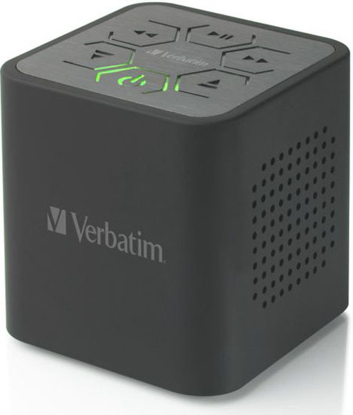 Verbatim Bluetooth Audio Cube Stereo 2W Black