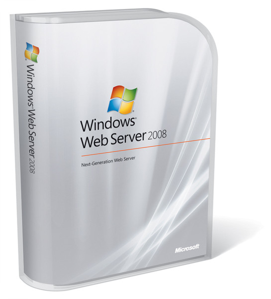 Microsoft Windows Web Server 2008 R2, 64bit , 1-4 CPU, OEM, DVD, FR