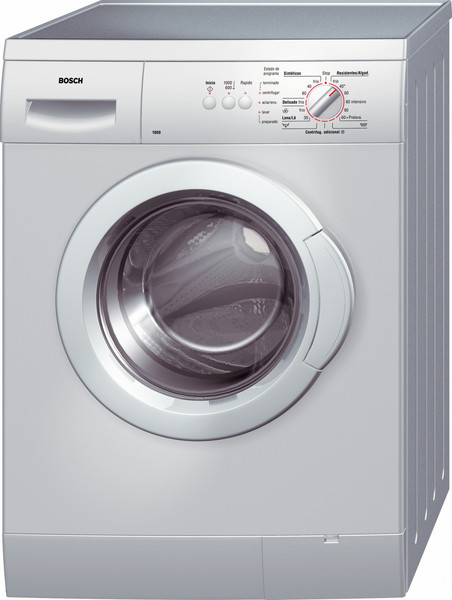 Bosch WAE2006TEE Freistehend Frontlader 6kg 1000RPM A Silber, Weiß Waschmaschine