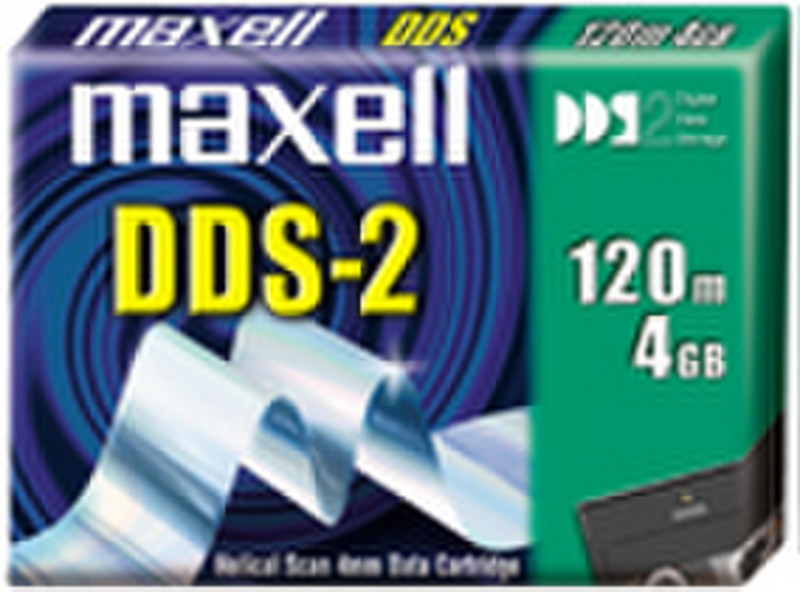 Maxell Datatape DDS2 4mm 4Gb 120m(10)