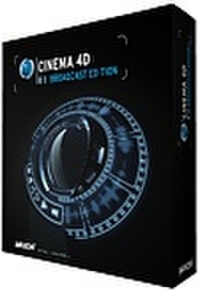Maxon Cinema 4D R11.5 ''Broadcast Edition'' + MoGr2, Broadcast Extension Kit Update von R11.5 DVD, Win/Mac, DE