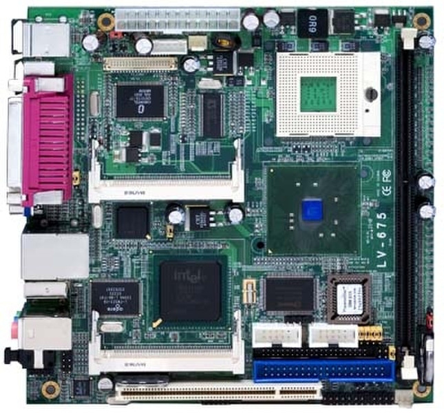 Commell Mini-ITX Mobile Intel Pentium M Embedded Motherboard Socket T (LGA 775) Mini ITX материнская плата