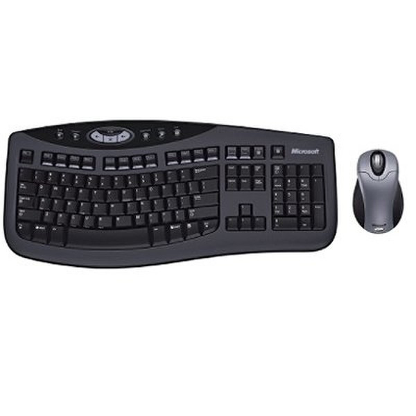 Microsoft Wireless desktop 3000 RF Wireless QWERTY Black keyboard