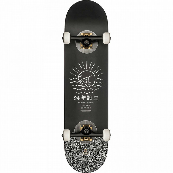 Globe Glb-Banger Skateboard (classic) Maple wood Черный, Белый