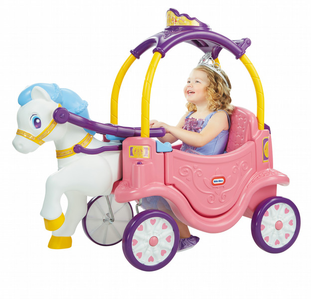 Little Tikes Princess Horse & Carriage Drücken Mehrfarben