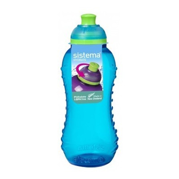 Sistema 330ml Twist ‘n’ Sip 330ml Polyethylene terephthalate (PET) Blue drinking bottle
