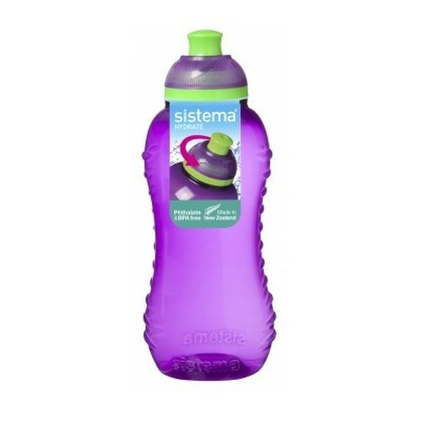 Sistema 330ml Twist ‘n’ Sip 330ml Polyethylen-Terephthalat (PET) Violett Trinkflasche