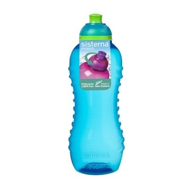Sistema 460ml Twist ‘n’ Sip 460ml Polyethylene terephthalate (PET) Blue drinking bottle