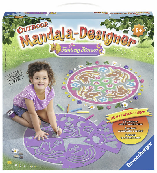 Ravensburger Mandala-Designer 29815 Kids' outdoor stencil set Mal- & Bastel-Set für Kinder