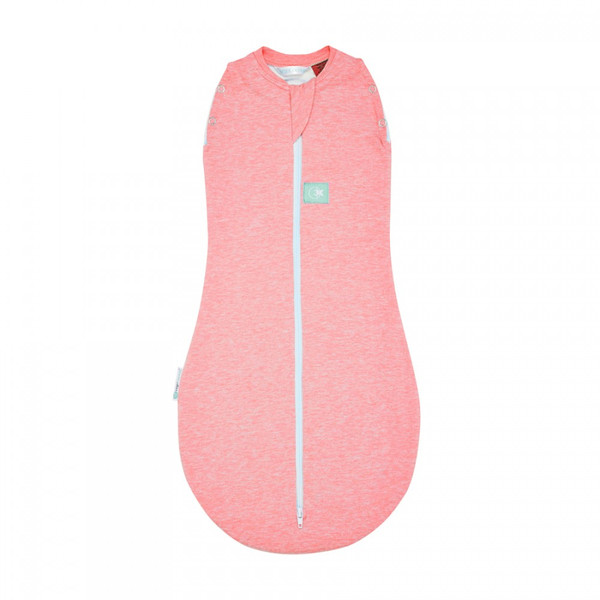 ErgoPouch Summer Swaddle And Sleep Bag (0.2 Tog) - Rhubarb Pink M Wickel