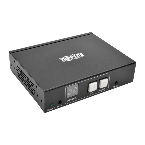 Tripp Lite VGA Video + Audio with RS-232 Serial and IR Control over IP Receiver, 1920 x 1440 (1080p), 328 ft. (100 m)