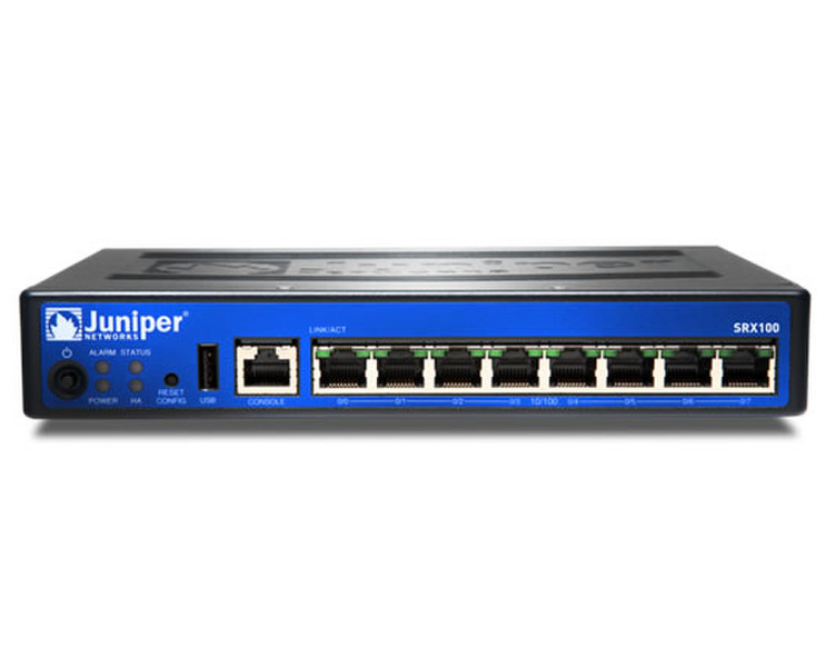 Juniper SRX100H gateways/controller