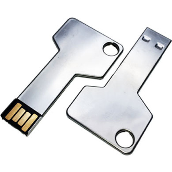 Data Components 207768 16ГБ USB 2.0 Cеребряный USB флеш накопитель